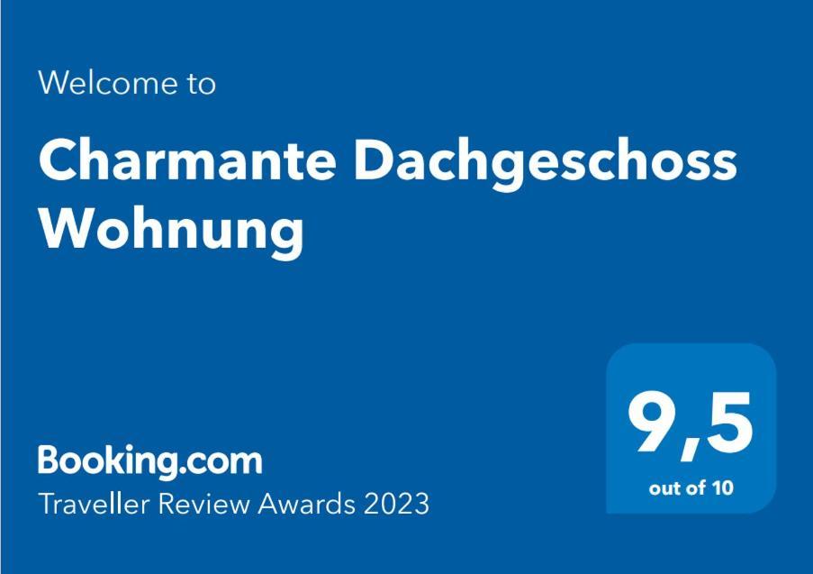 Charmante Dachgeschoss Wohnung Lipcse Kültér fotó